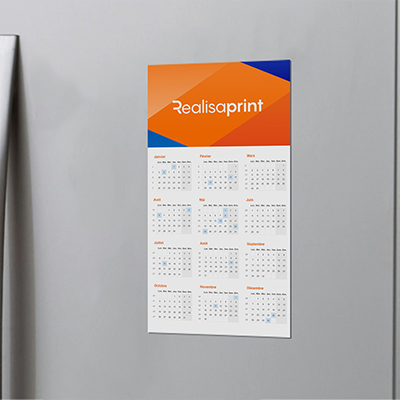 impression calendrier magnet