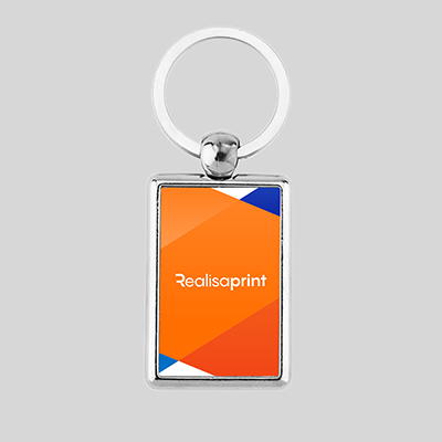 porte cles rectangle personnalise