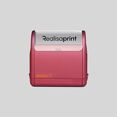 impression tampon automatique M2 rouge