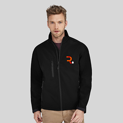 Veste coupe vent personnalisable homme stormy noir