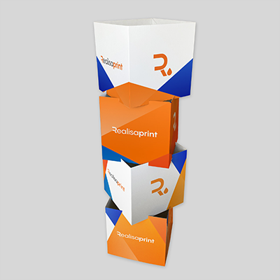 totem carton module cubes