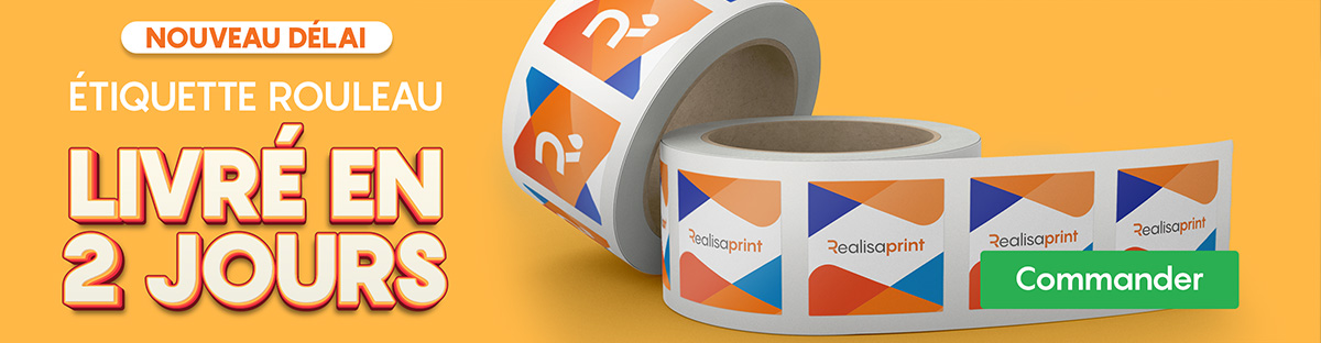 Etiquettes rouleau